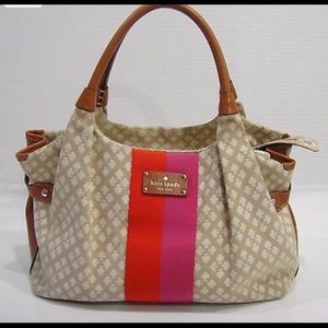 Kate Spade Classic Spade Stevie Satchel Stucco.